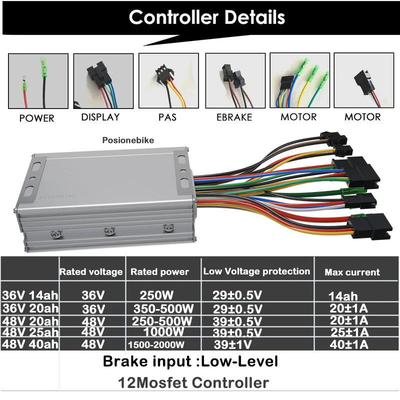Electric Bike Conversion Kit with Battery 26''27.5 29 700C 48V 500/2000W Rear Brushless Hub Motor Wheel electric bicycle Ebike