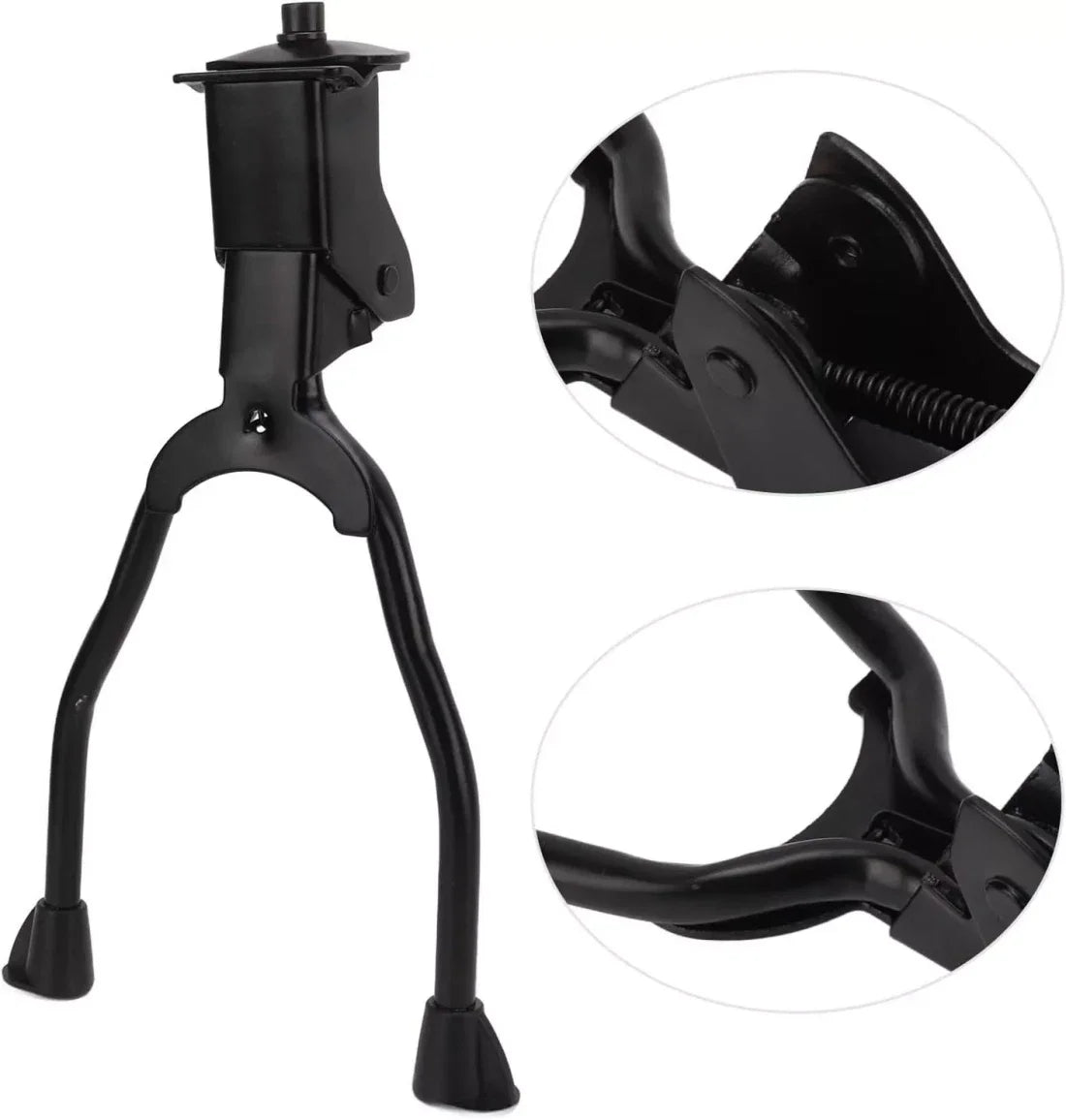 Bicycle Kickstand Mountain Bike Stainless Steel Foldable Double Leg Kickstand Intermediate Stand 24-29 Inches Bicycle Parts
