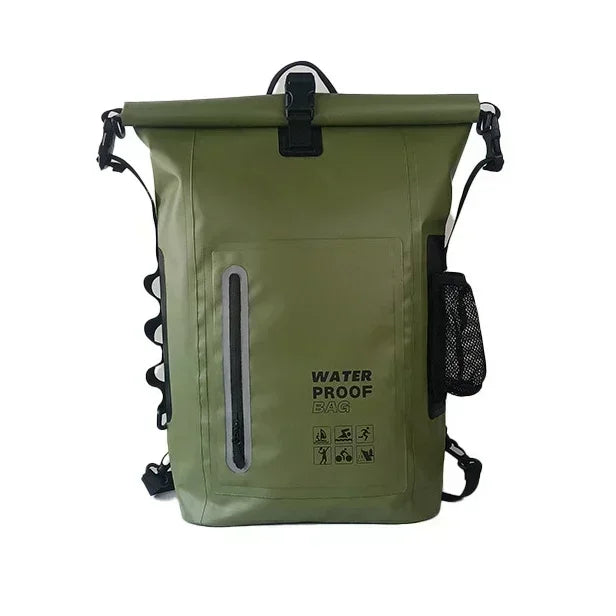Outdoor Waterproof Backpack 25L High-capacity Drybag Hiking Bags Back Pack Large Capacity Camping Bag Edc Travel Bag for Men