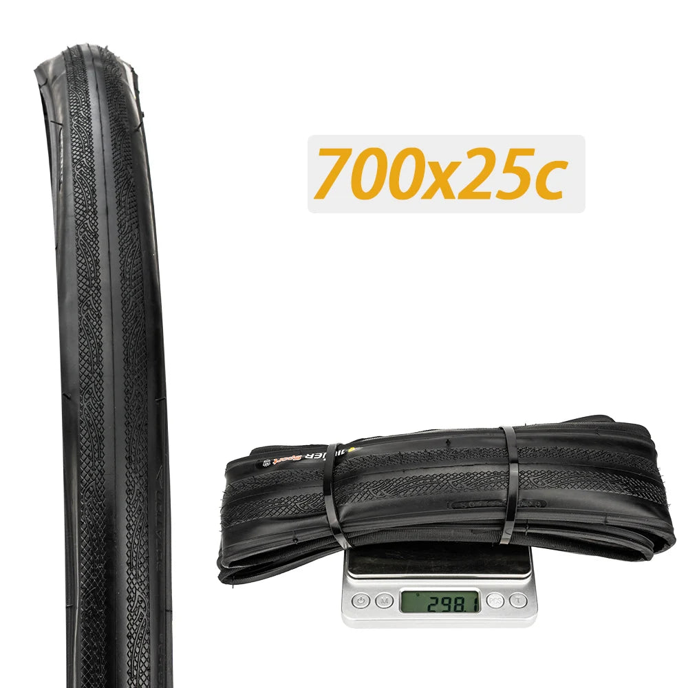 ZTTO Road Bike Tires 700C High Performance Durable Foldable Tires with 60TPI Puncture Resistant 700C 23-25C 25-28c Inner Tubes