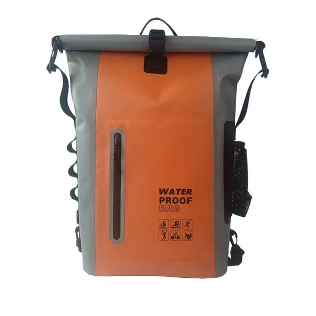 Outdoor Waterproof Backpack 25L High-capacity Drybag Hiking Bags Back Pack Large Capacity Camping Bag Edc Travel Bag for Men