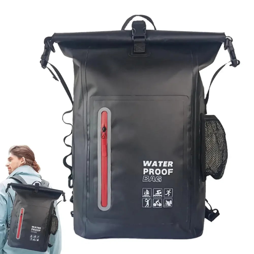 Outdoor Waterproof Backpack 25L High-capacity Drybag Hiking Bags Back Pack Large Capacity Camping Bag Edc Travel Bag for Men