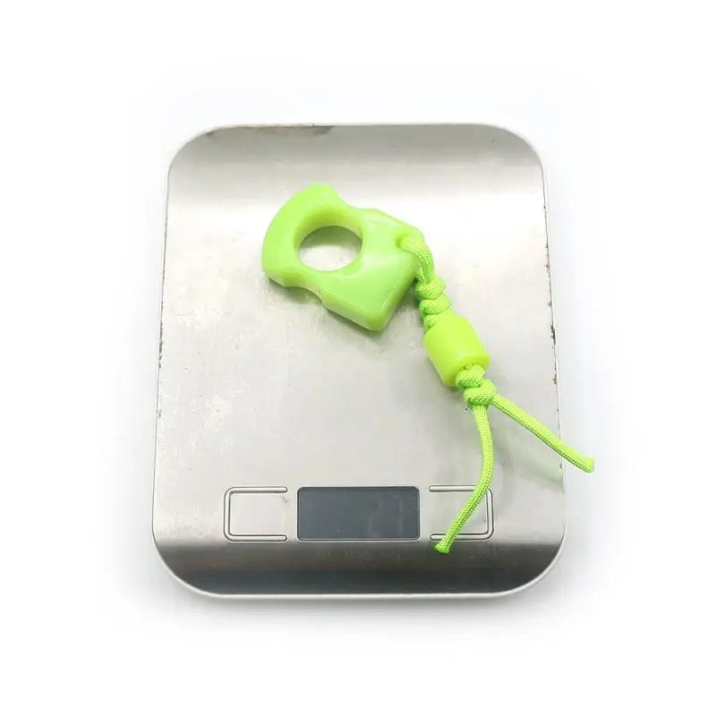 1Pc Outdoor Survival Tool EDC Tool Protect Knuckles Luminous Ring Pendant Keychain Hand Decoration Umbrella Rope Bag Pendant