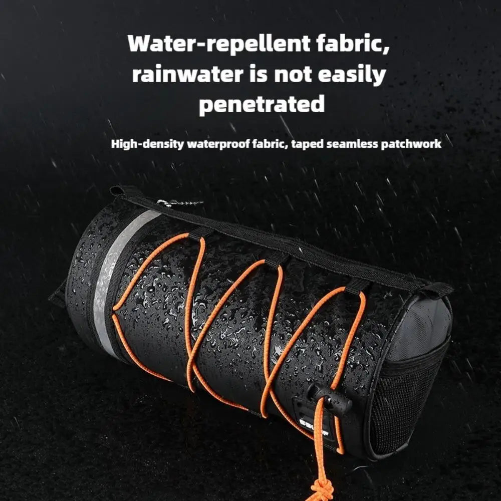 ESLNF Bike Front Handlebar Bag Bicycle Bags Frame Pannier Bag Multifunction Portable Shoulder Bag Mountain Bike Accessorie