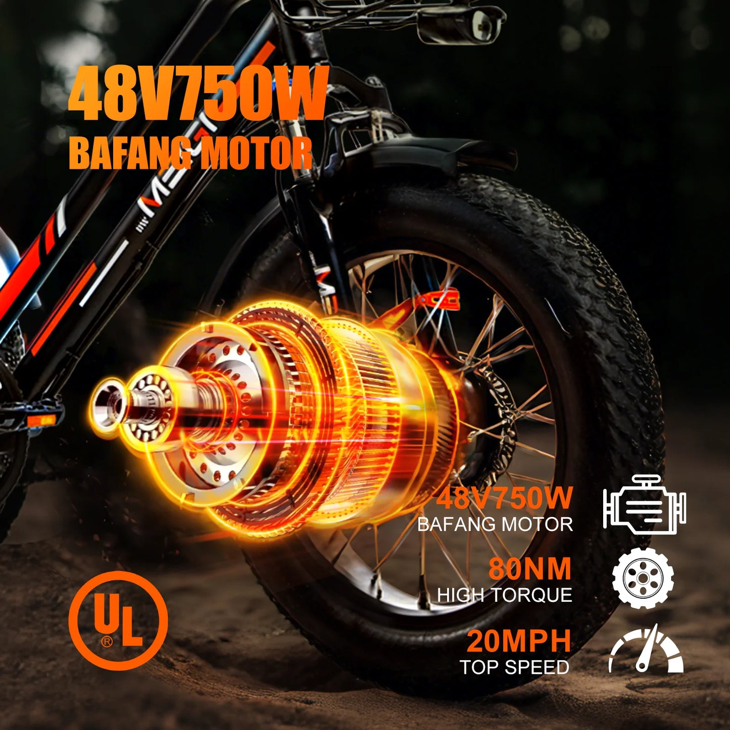 24 Inch 3 Wheel Fat Tire Electric Cargo Bike Mountain For Men 48v 750w Powerful Electric Tricycle For Adults Lithium Battery
