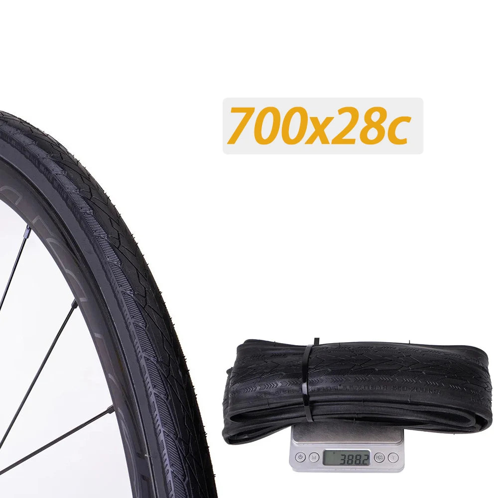 ZTTO Road Bike Tires 700C High Performance Durable Foldable Tires with 60TPI Puncture Resistant 700C 23-25C 25-28c Inner Tubes