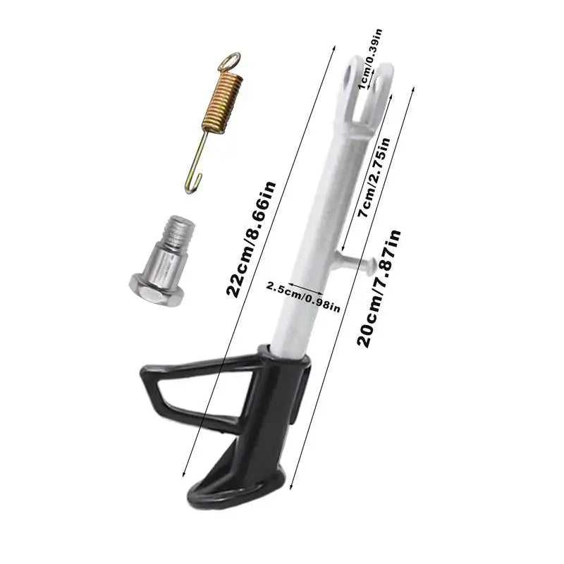 Electric Scooter Kickstand High Strength Motorcycle Kickstand Bicycles Kickstand Electric Scooter Parking Stand Bikes Foot Stand