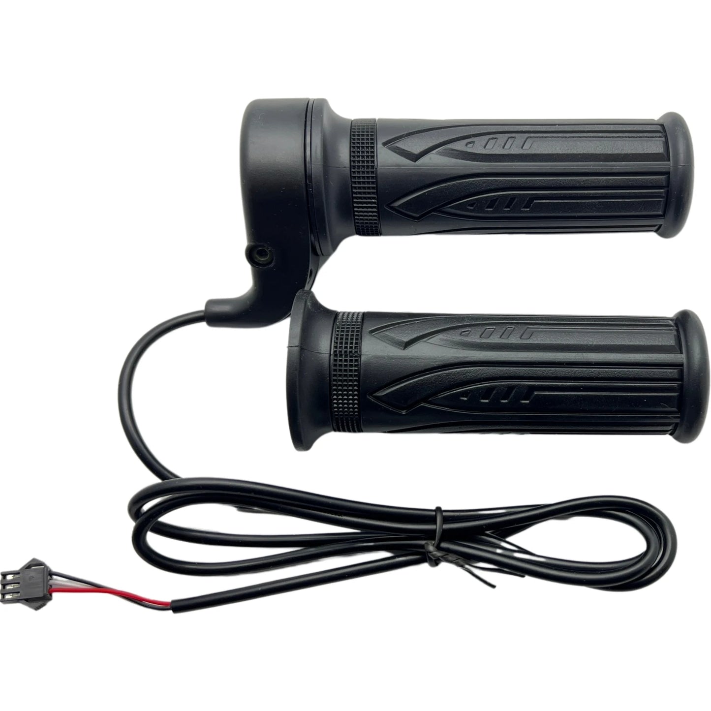 WUXING 20X Full Twist Throttle E-Bike Right Handle Throttle 24V 36V 48V 60V 72V SM Connector for Ebike or Escooter Motorcycle