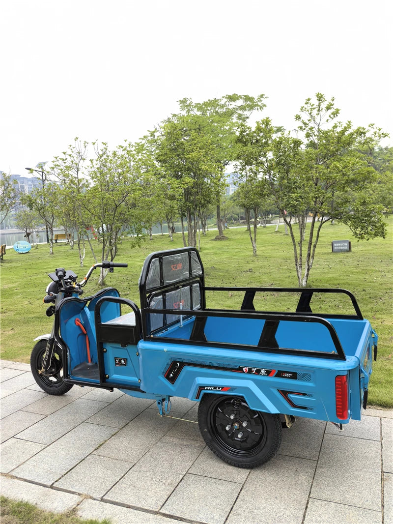 Open Electric Tricycles 48v Voltage Car For Passengers & Elderly Commuting