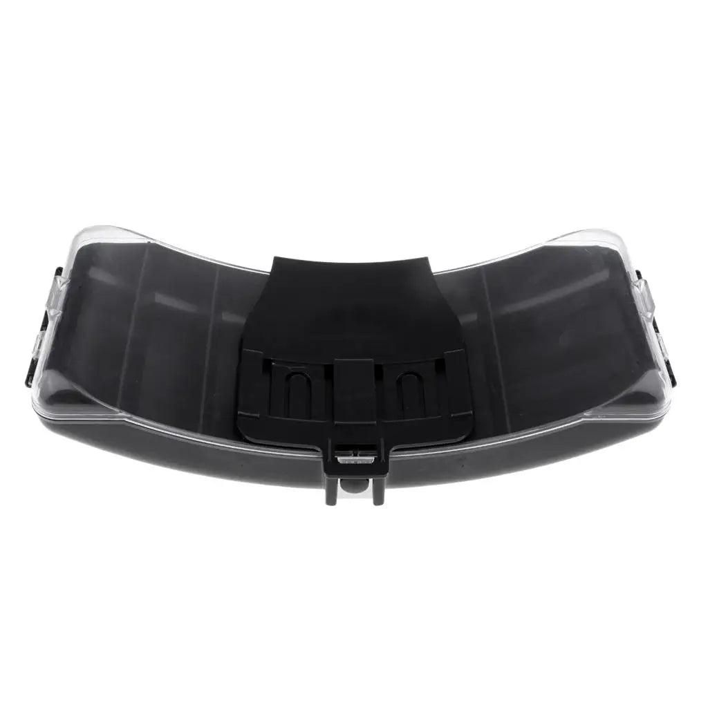 Portable Fishing Box Lure Baits Hook Bag Fishing Tackle Box Organizer - Black