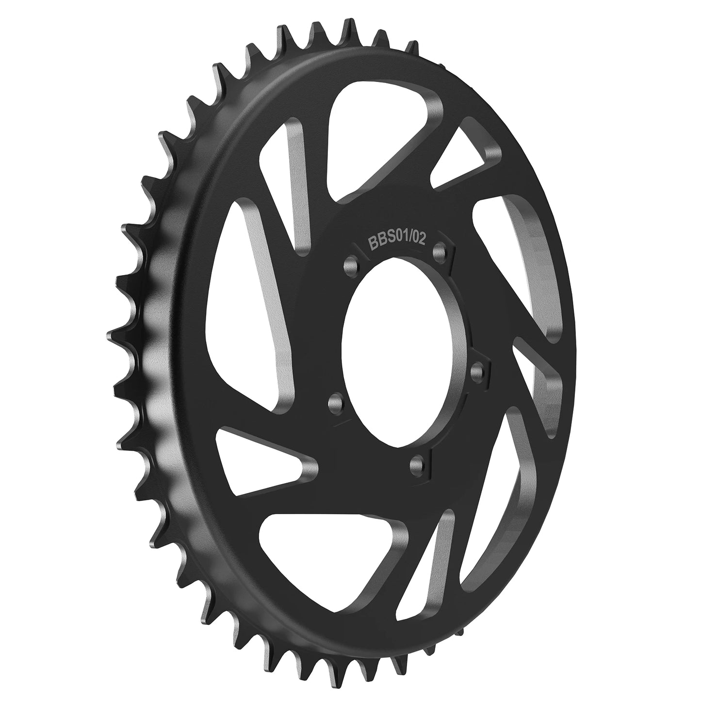 EBike 42T Chain wheel BAFANG BBS Chainring 18.5mm Offset BBS01B BBS02B BBS01 BBS02 Original Mid Drive Motor Aluminum 42 T Crown