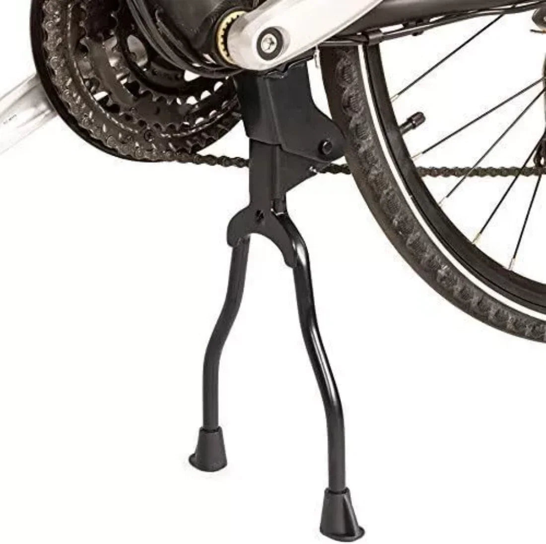 Bicycle Kickstand Mountain Bike  Stainless Steel Foldable Double Leg Kickstand Intermediate Stand 24-29 Inches Bicycle Parts
