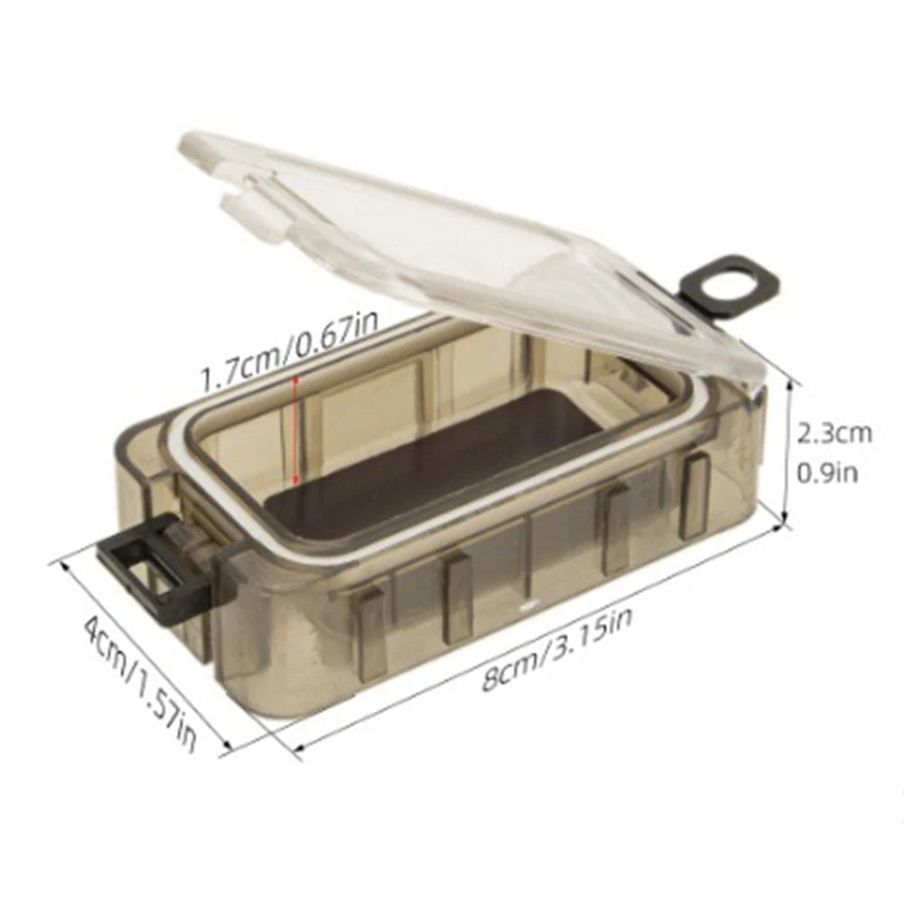 6Pcs Magnetic Outdoor Fishing Box Waterproof Fishing Hook Accessories Storage Box Expandable for Bass Carp Fishing Accessories