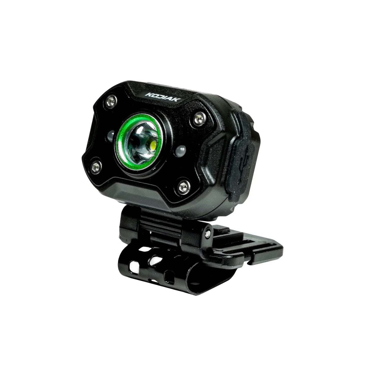 400 Lumen Rechargeable Li-Ion Ultralite Headlamp and Cap Light COB LED Multi-Color Turbo, High, Med, Low Modes 0.38 lbs