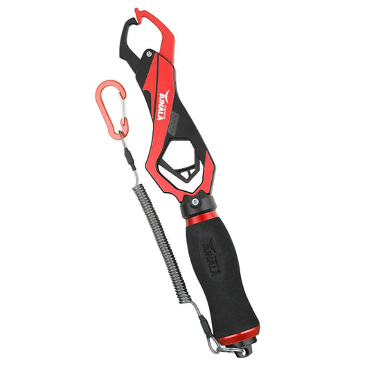 Multifunctional Fish Grip Fish Lip Gripper Aluminum Alloy Fish Controller One Hand Operation Anti Slip Fishing Supplies