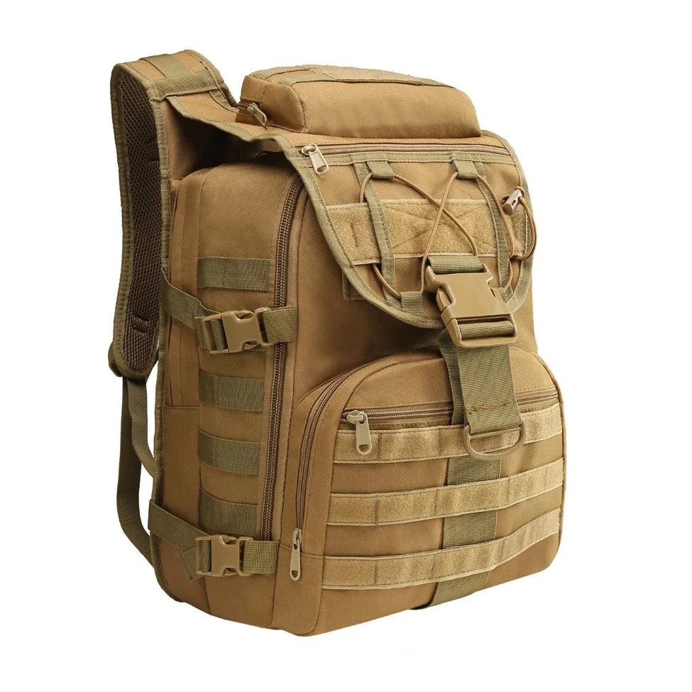 35L tactical backpack survival hiking backpack cycling backpack fishing backpack suitable for travel camping and outdoor sports