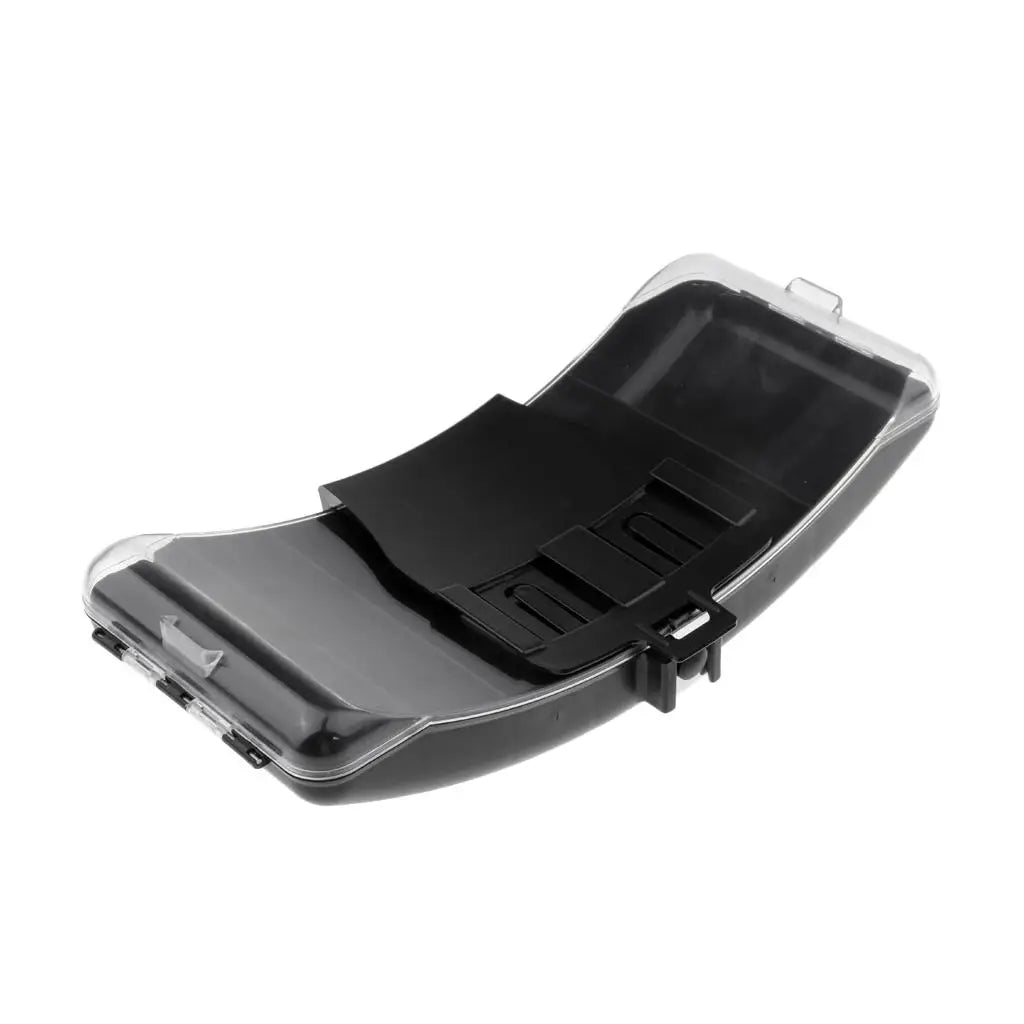 Portable Fishing Box Lure Baits Hook Bag Fishing Tackle Box Organizer - Black