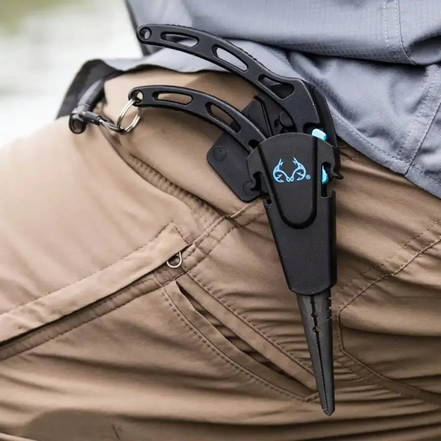 8-inch pistol grip fishing pliers  Titanium,Spring lock,Split ring