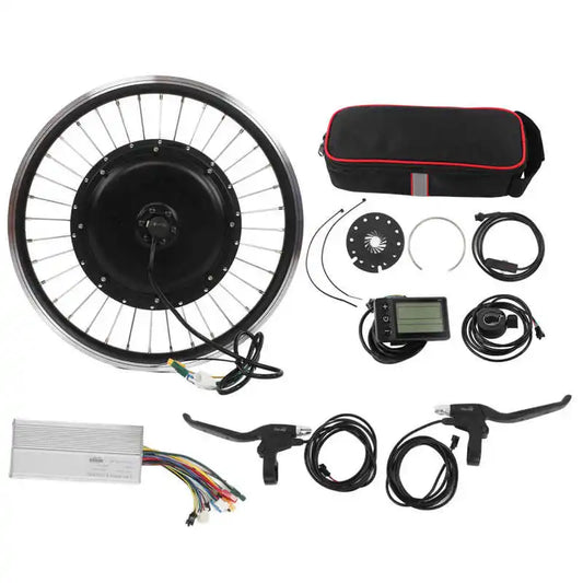 20inch 48V 1500W Electric Bike Conversion Kit with 35A Controller LC‑S866 Meter Shifter Assist Sensor Front/Rear Wheel Hub Motor