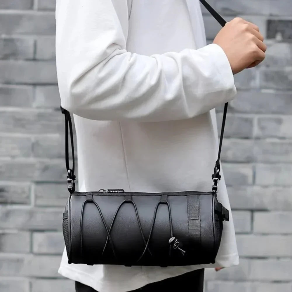 1Pcs 24×12×12cm Multifunctional Handlebar Bag Waterproof Oxford Cloth Bicycle Bags Outdoor Portable Shoulder Bag Bike Accessorie