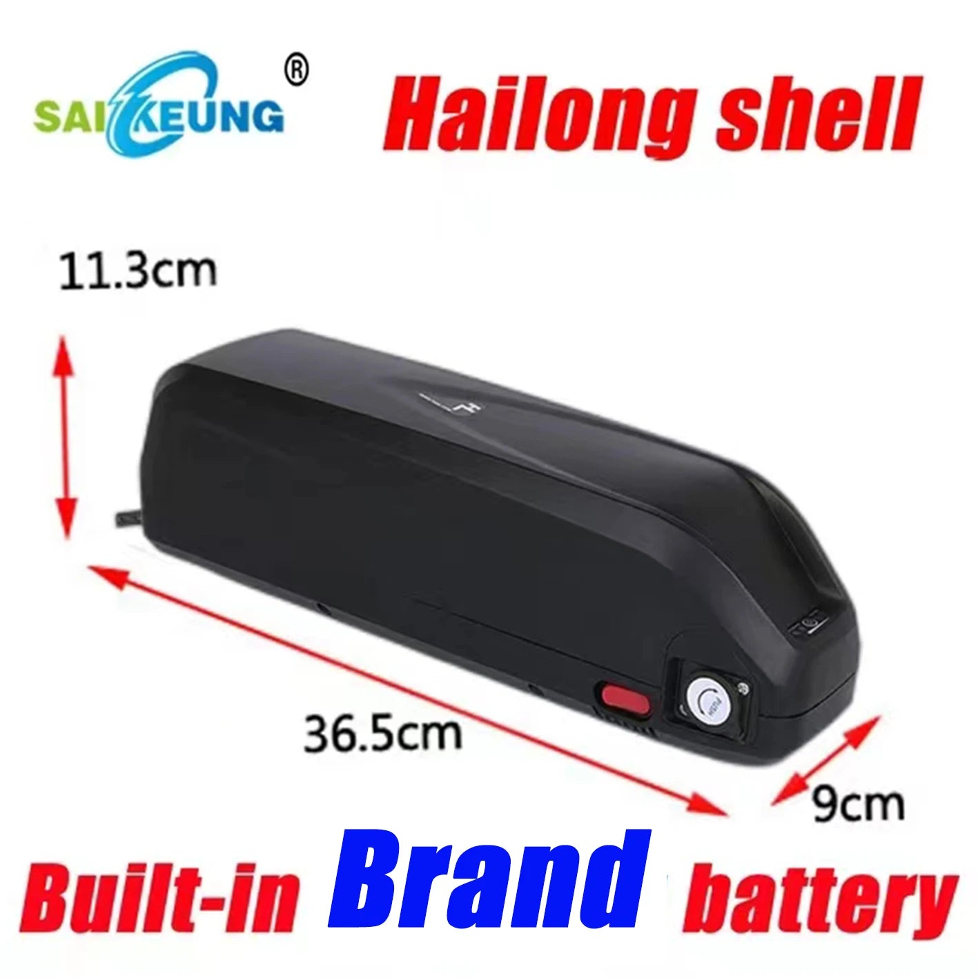Hailong 48V 36V 52v 60v 72v Electric Cycle Battery 18650 Cells Pack 20 25 30 40 45 50 60Ah Fuel Ebike Battery for Bafang Tszz8