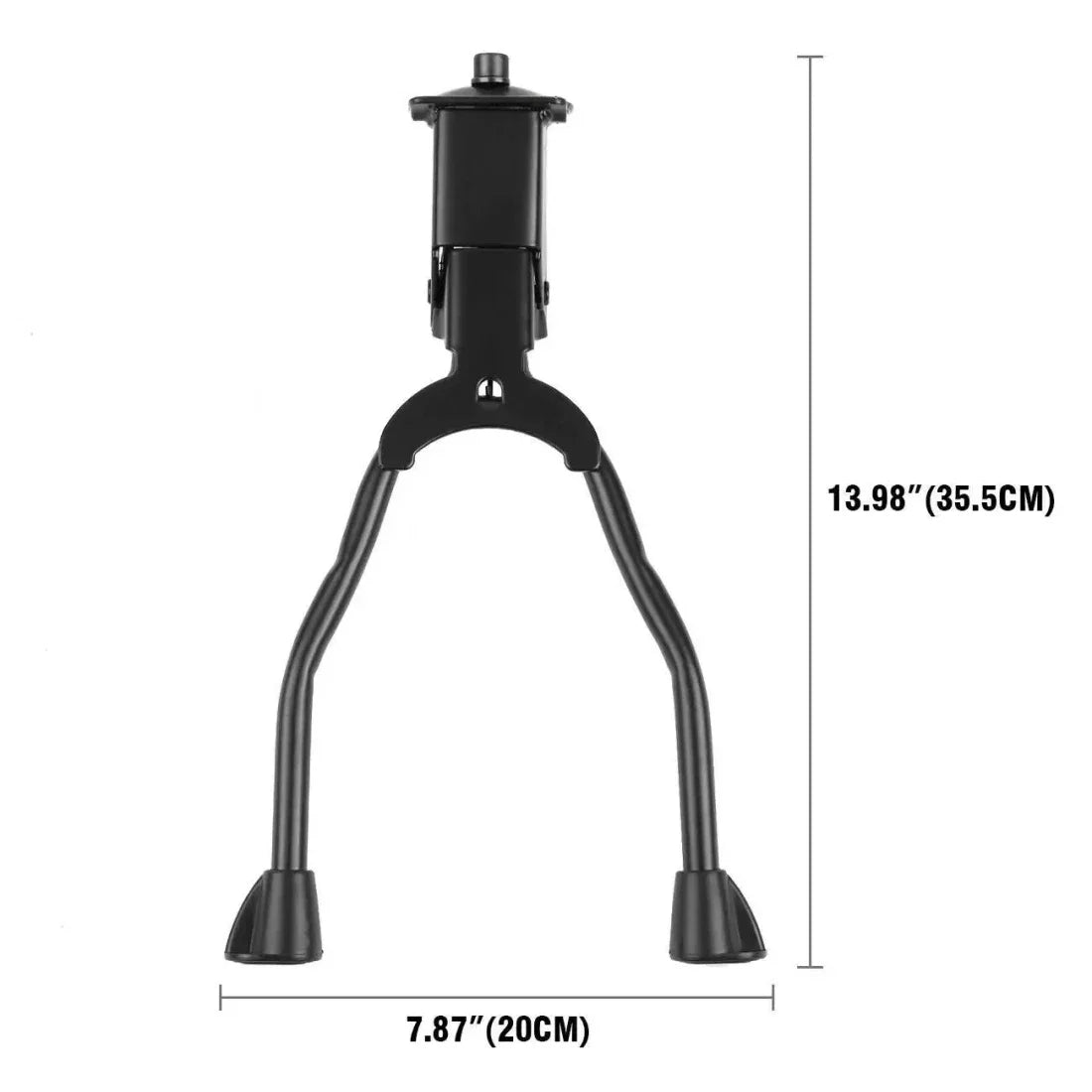 Bicycle Kickstand Mountain Bike  Stainless Steel Foldable Double Leg Kickstand Intermediate Stand 24-29 Inches Bicycle Parts