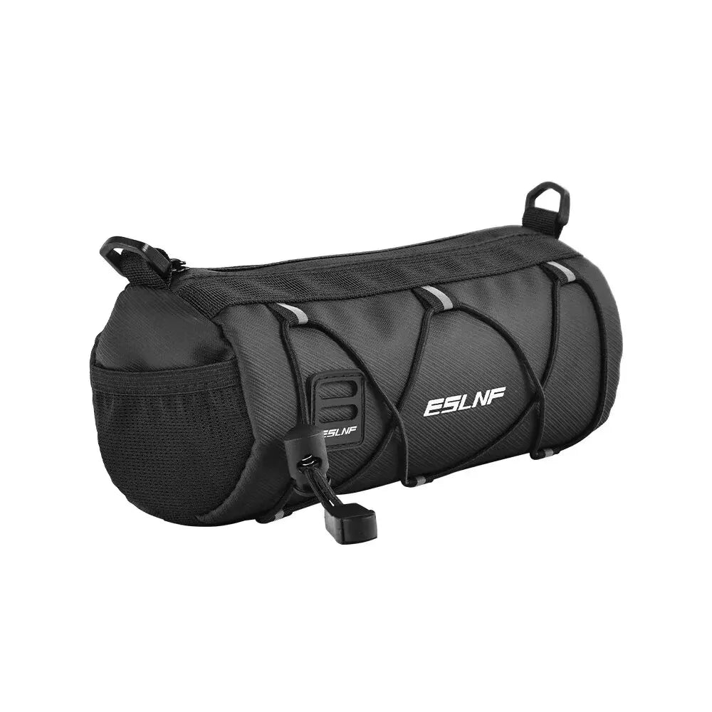 ESLNF Bike Front Tube Bag Waterproof Storage Roll Bag Bicycle Handlebar Basket Pack Portable Large Capacity Cycling Accessory