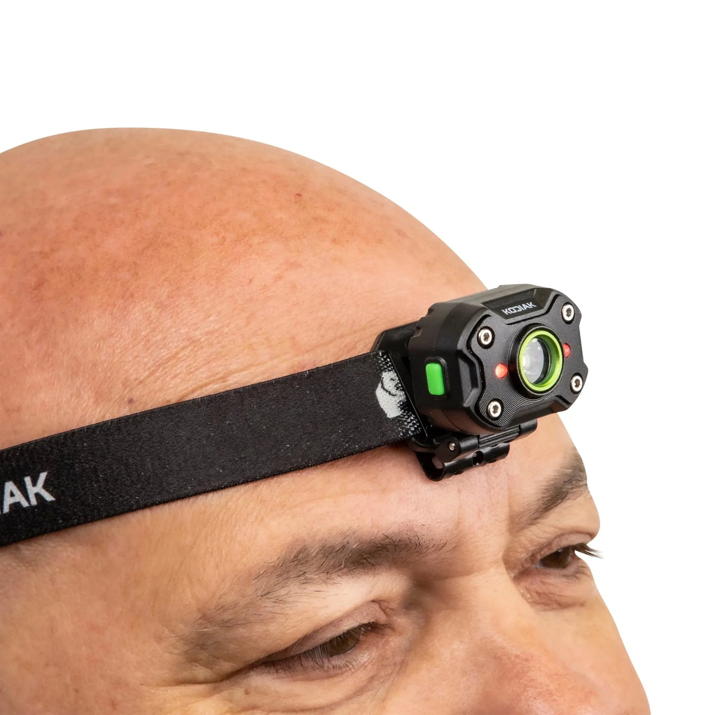 400 Lumen Rechargeable Li-Ion Ultralite Headlamp and Cap Light COB LED Multi-Color Turbo, High, Med, Low Modes 0.38 lbs