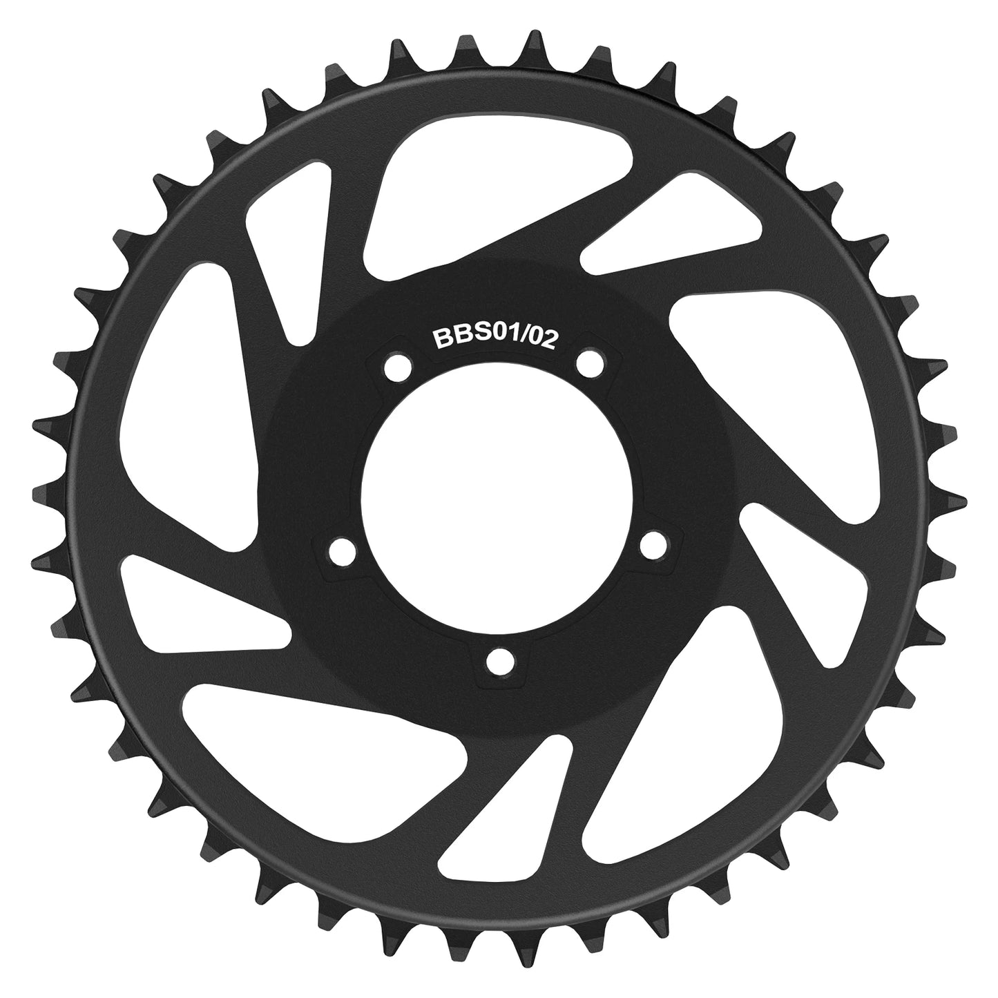 EBike 42T Chain wheel BAFANG BBS Chainring 18.5mm Offset BBS01B BBS02B BBS01 BBS02 Original Mid Drive Motor Aluminum 42 T Crown