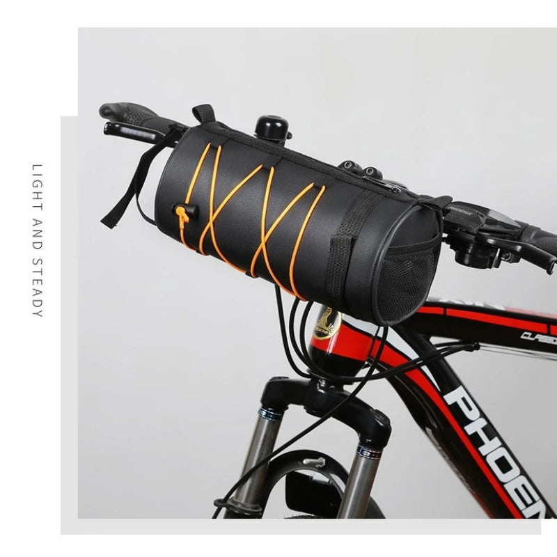 1Pcs 24×12×12cm Multifunctional Handlebar Bag Waterproof Oxford Cloth Bicycle Bags Outdoor Portable Shoulder Bag Bike Accessorie