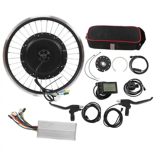 20inch 48V 1500W Electric Bike Conversion Kit with 35A Controller LC‑S866 Meter Shifter Assist Sensor Front/Rear Wheel Hub Motor