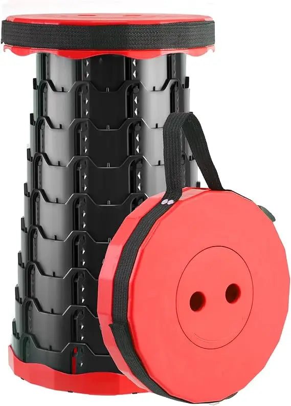Foldable Stool, Camping Stools for Adults Thickened Portable Collapsible Retractable Stool for Fishing, Camp Chair for Hiking, B